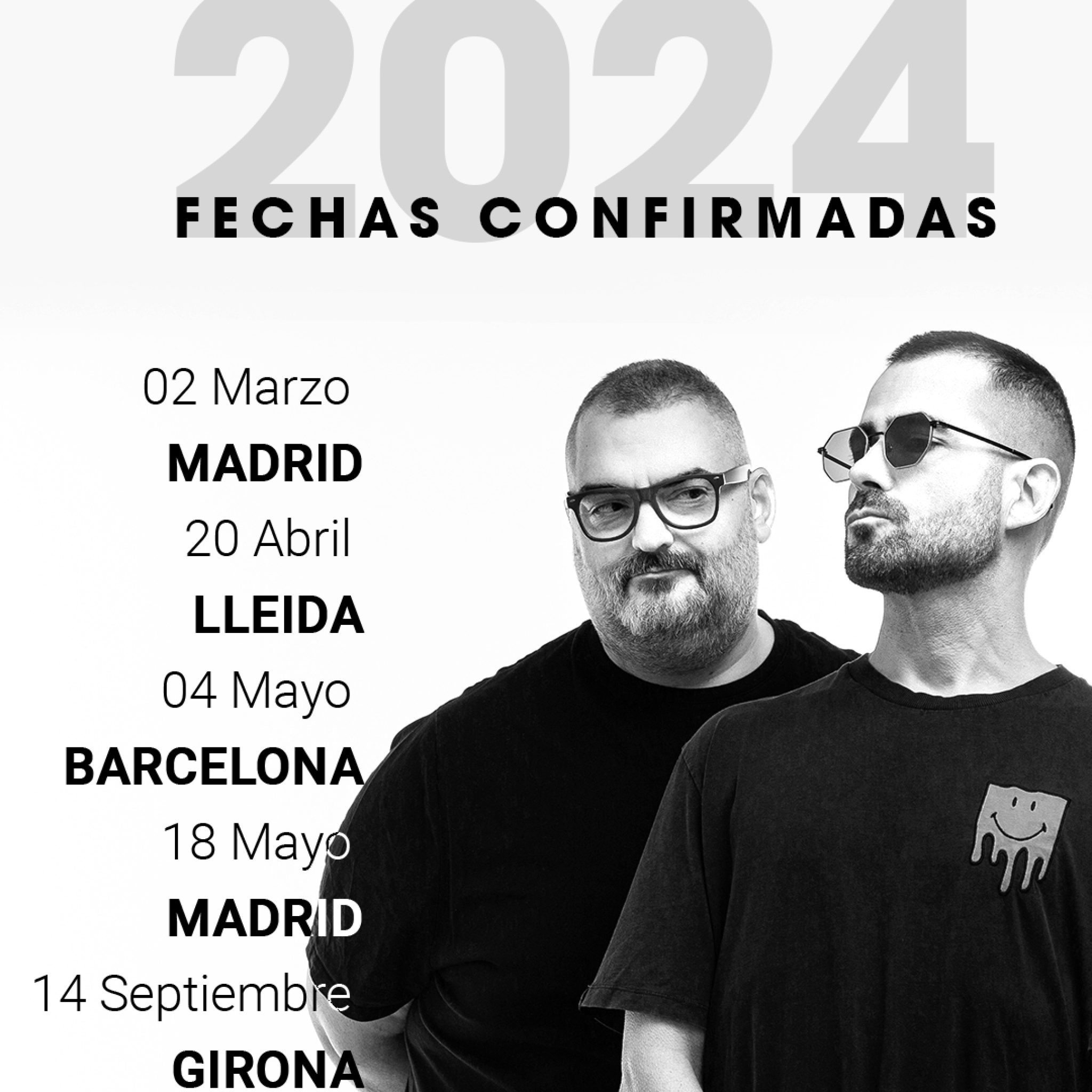 Fechas confirmadas 2024 Pedro Miras